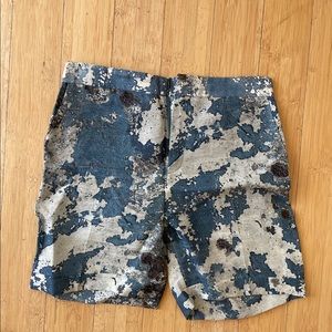 H&M Shorts Color Blue multi size 6